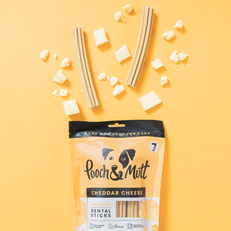 Cheddar Cheese Dental Sticks For Dogs
