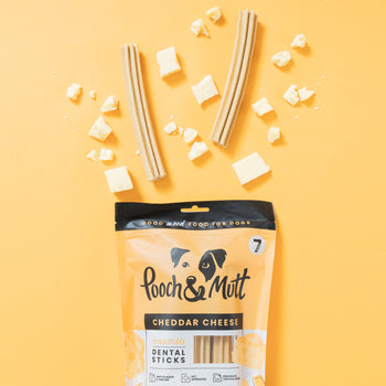 Cheddar Cheese Dental Sticks For Dogs