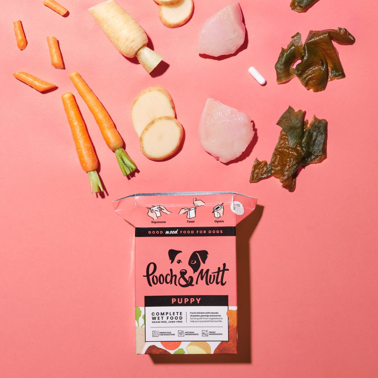 Natural GrainFree Wet Food for Dogs Pooch & Mutt