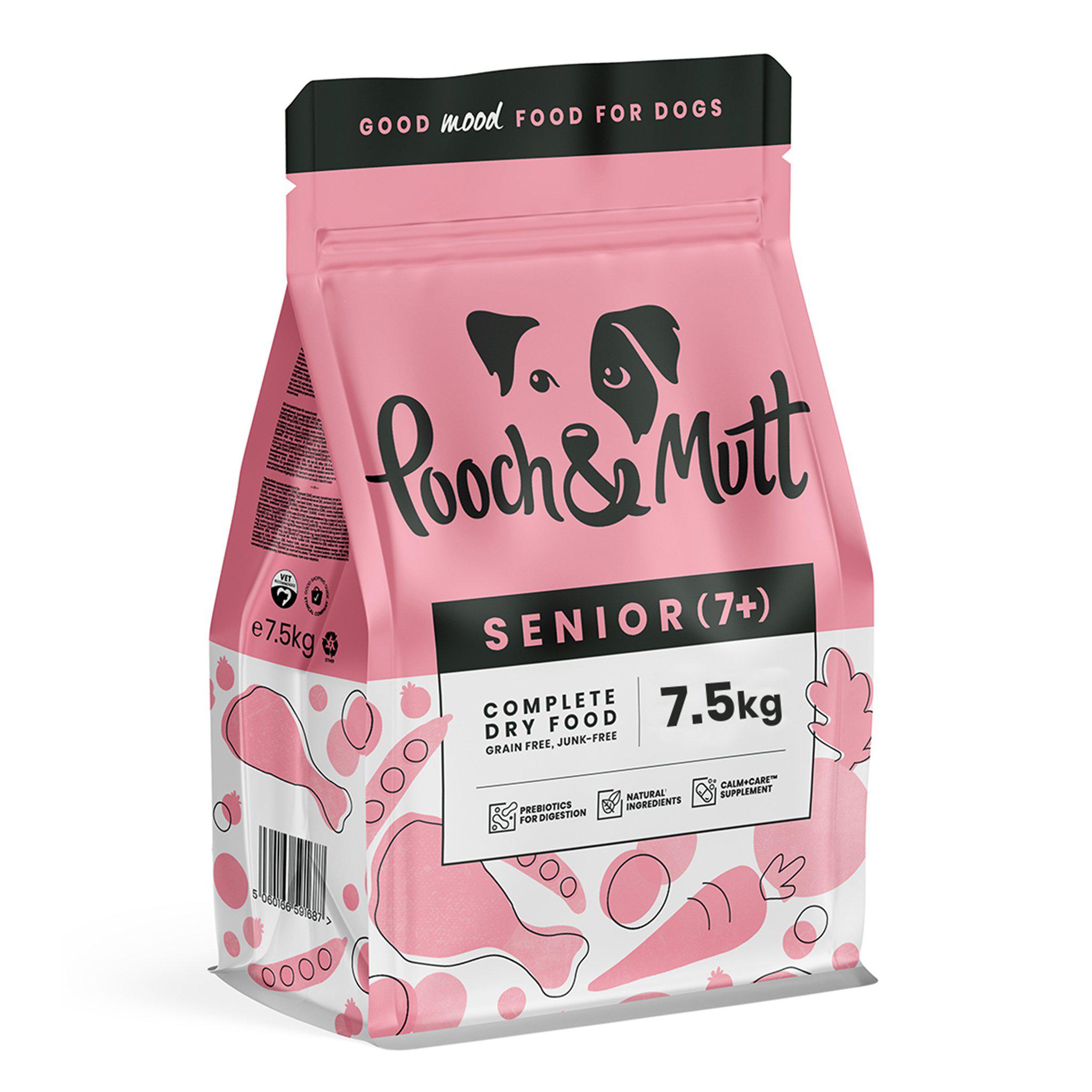 Senior Dry Dog Food Complete Superfood Pooch and Mutt