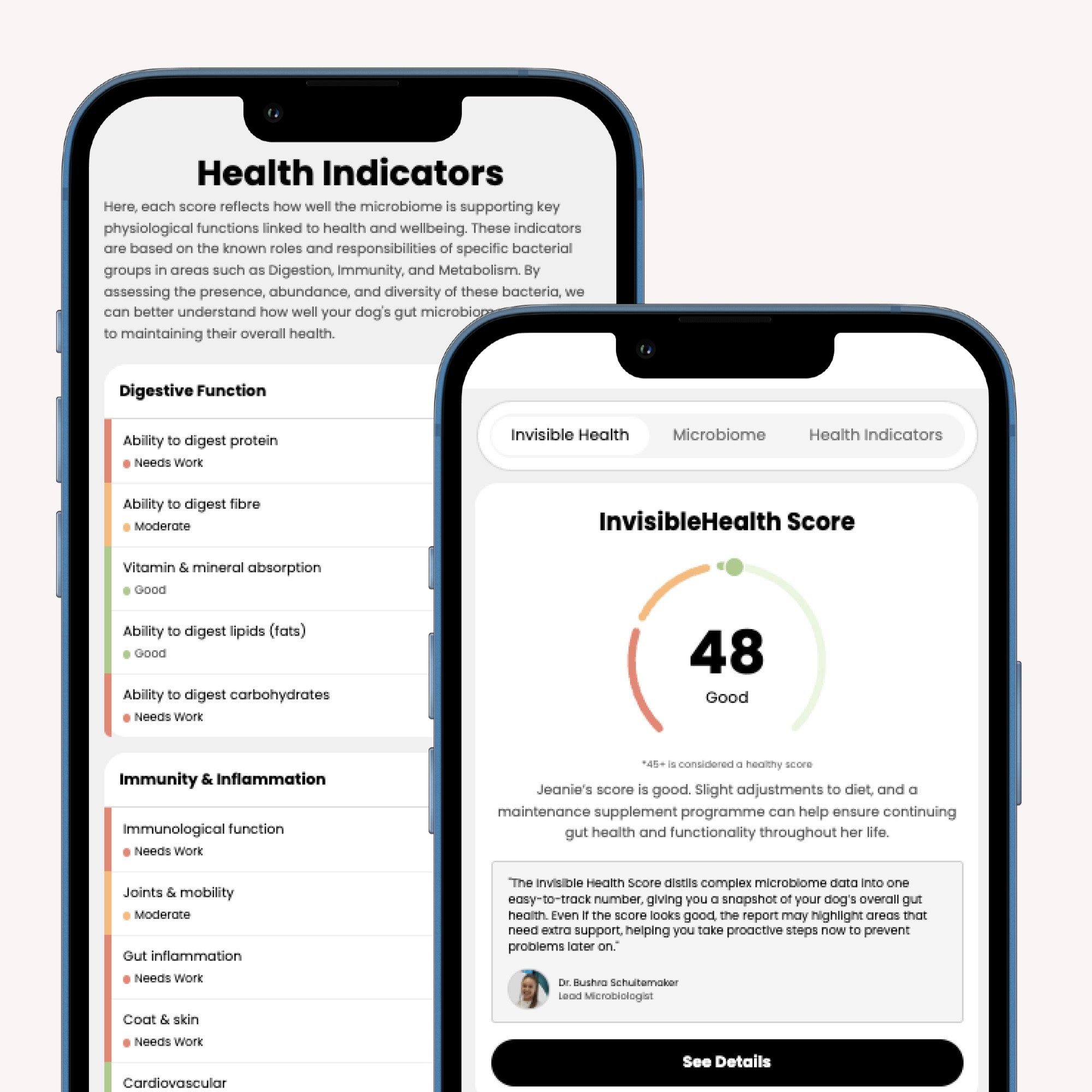 Gut test app
